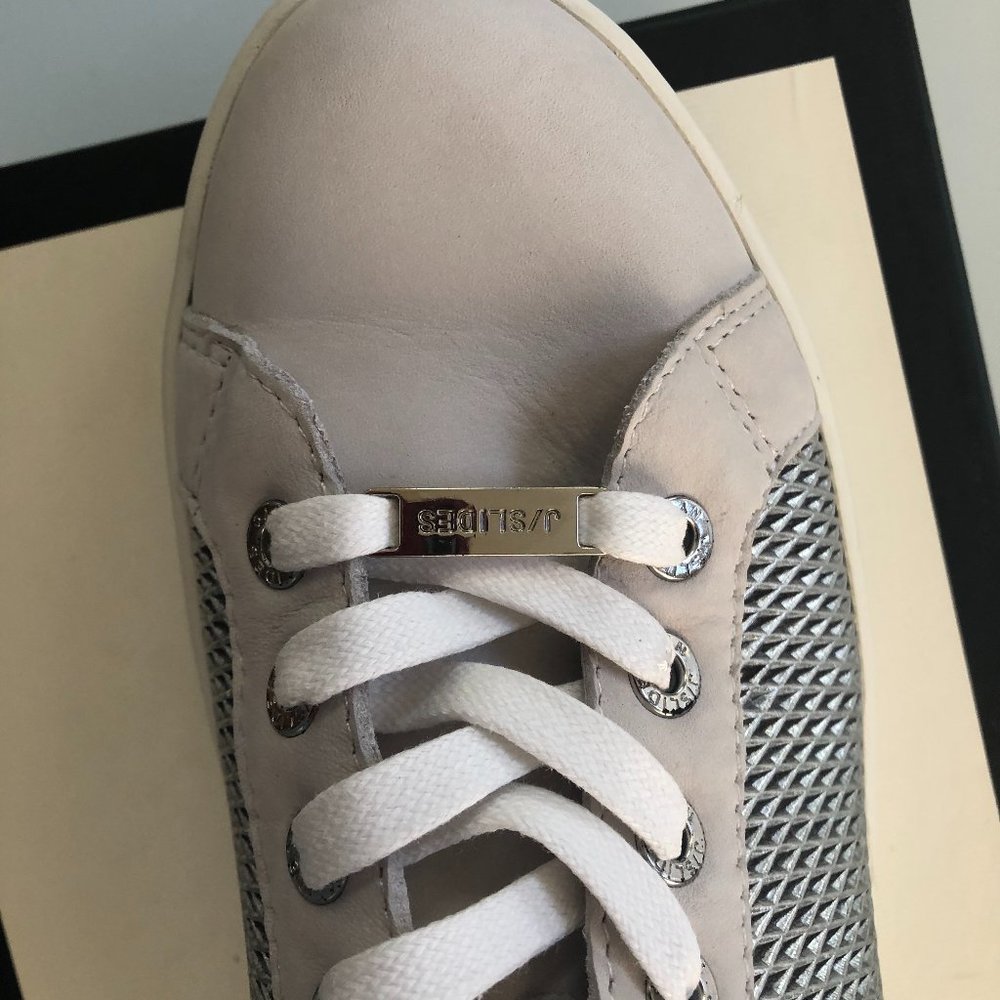 Leather Lace Up Sneakers from J SLIDES - Picture 8 of 13